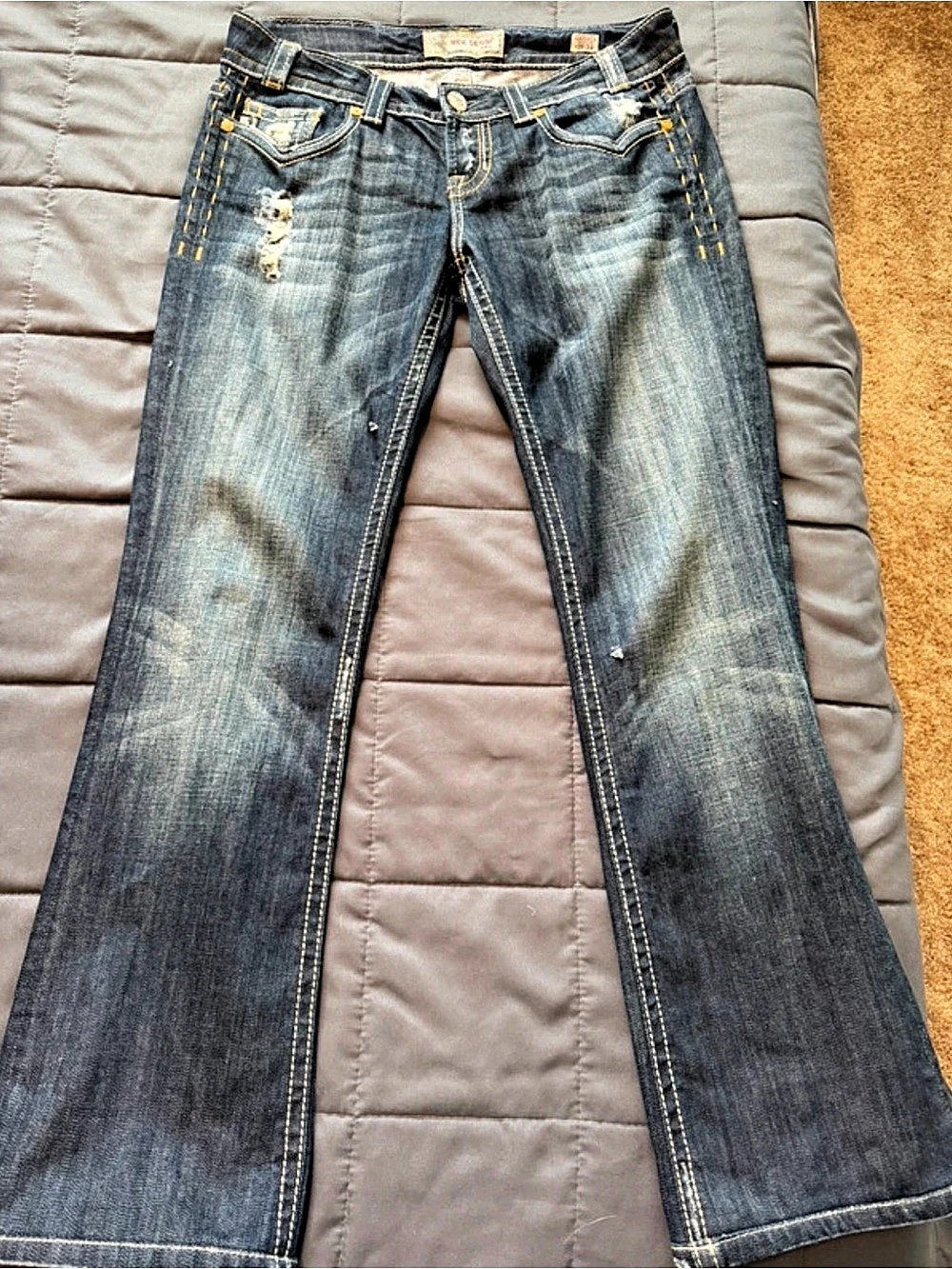 MEK DENIM Oaxaca Boot Cut Jeans Waist 28 Inseam 34